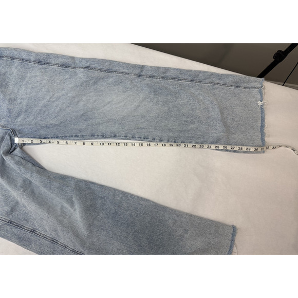 Veronica Beard Taylor High Rise Jeans Wide Leg High Rise 3J21057571040PS Sz 31 - Picture 5 of 12